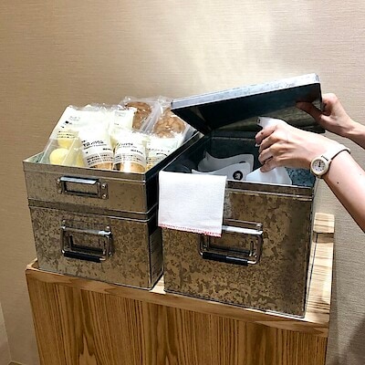 【ヨシヅヤ笠松】無印良品の定番収納 トタンボックス