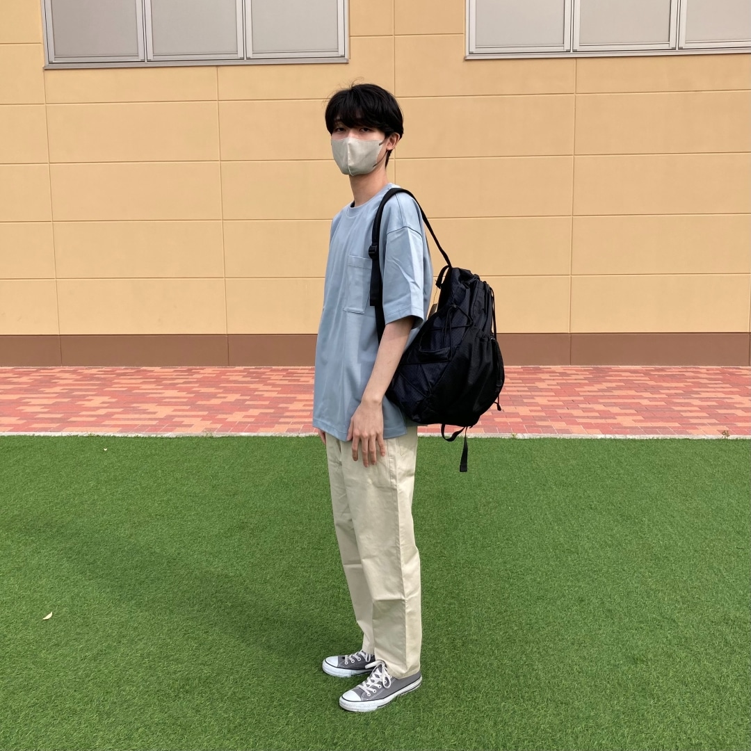 紳士涼感ワイド半袖Tシャツ