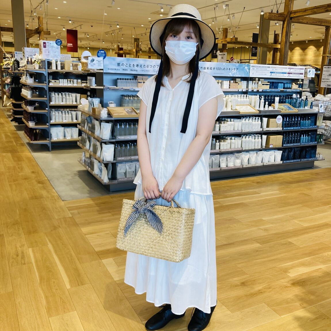 強撚ボイルコーデ