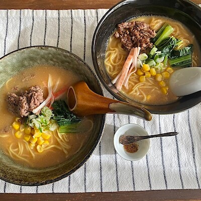 【ヒタチエ】ラーメンを作って食べてみました！