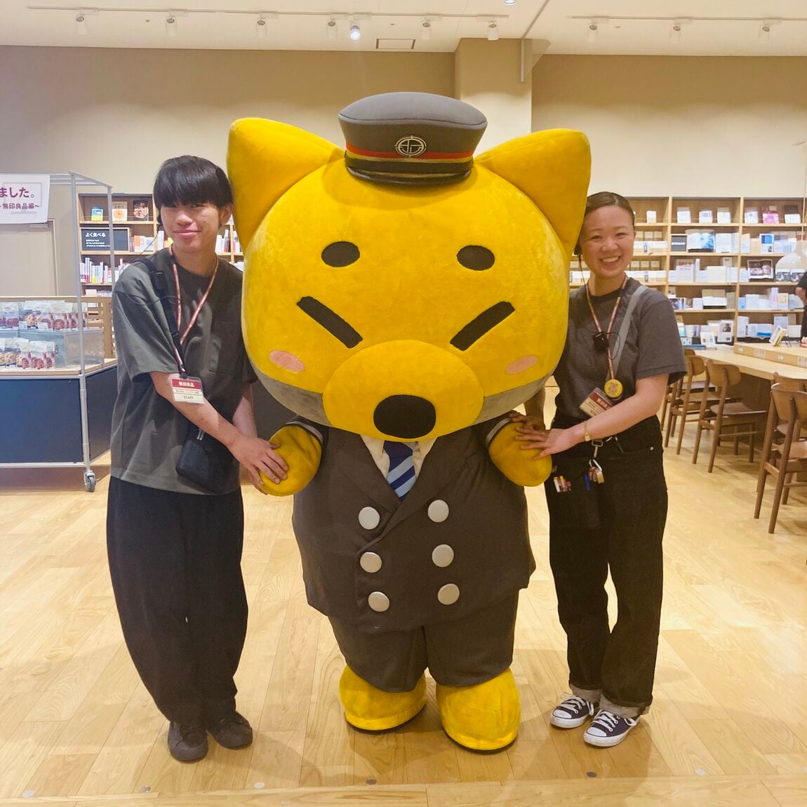【ビバシティ彦根】近江鉄道「駅長がちゃこん」がやってきました！
