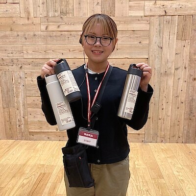 【ビバシティ彦根】真空断熱構造「保温保冷ボトル ハンドルタイプ/フラットタイプ」