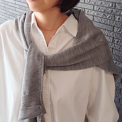 【無印良品500 マルシェ池田】 秋を楽しむカーディガン。