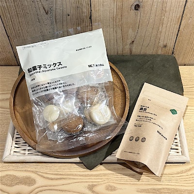 【無印良品500 マルシェ池田】 お茶のお供に | 和菓子ミックス