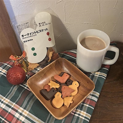 【無印良品500 マルシェ池田】 クリスマスにぴったりオーナメントビスケット