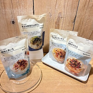 【無印良品500 マルシェ池田】 暑い日にぴったりの冷やし茶漬けシリーズ！