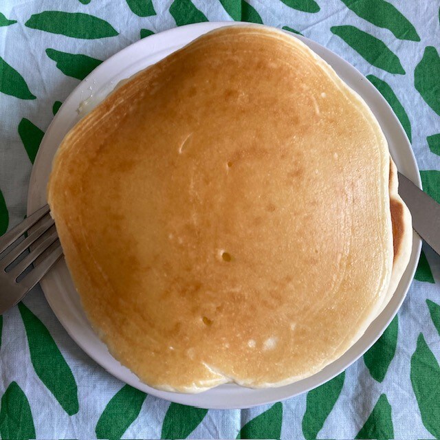 自分でつくる　米粉のパンケーキ