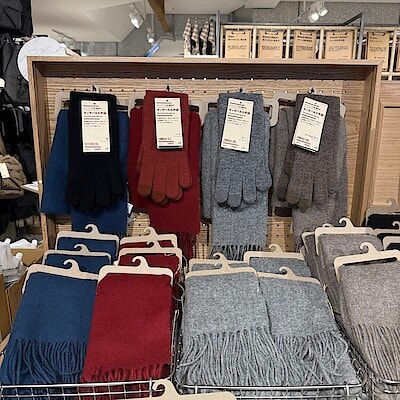 【無印良品500 マルシェ池田】 冬のお出掛けをもっと快適に