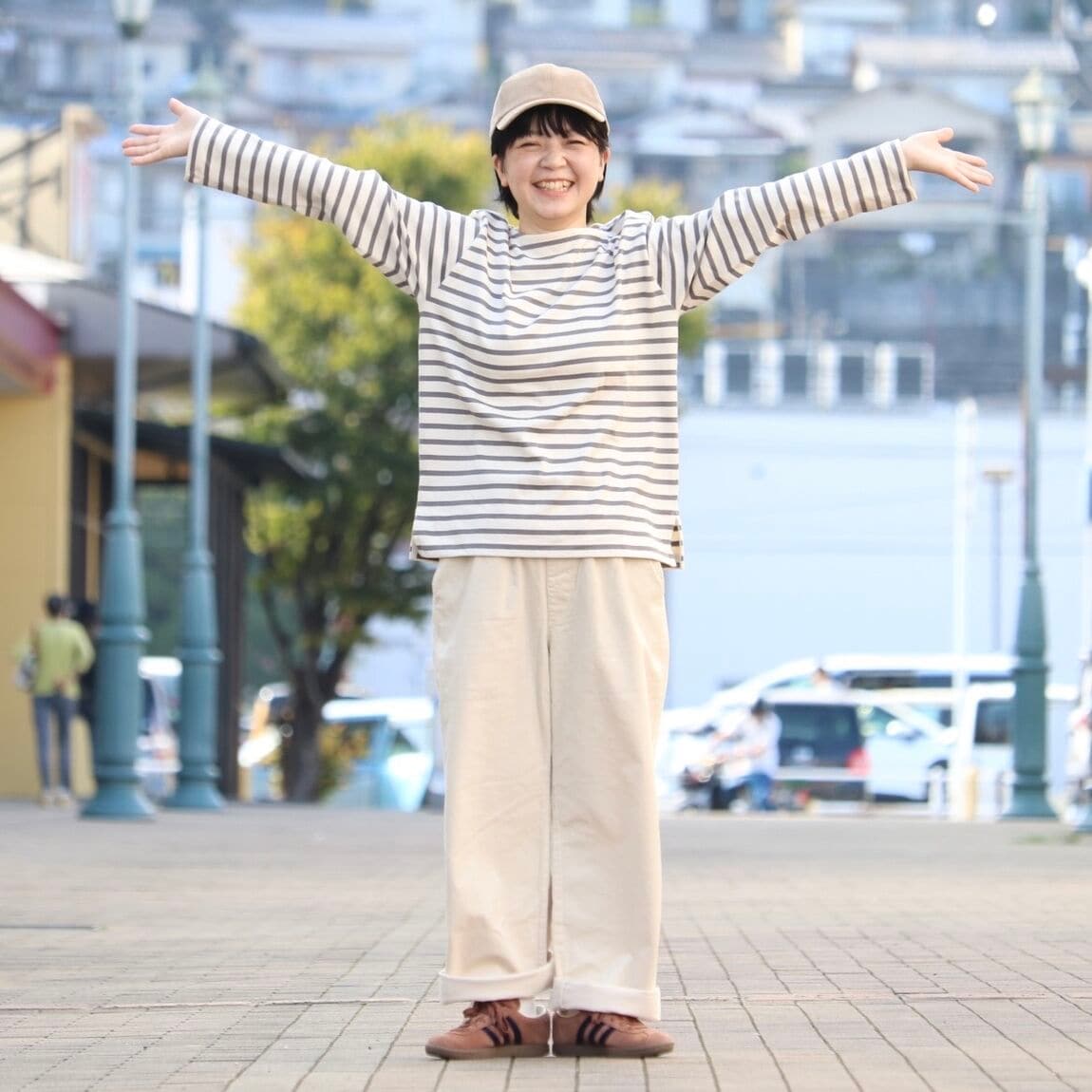 コーデュロイ全身