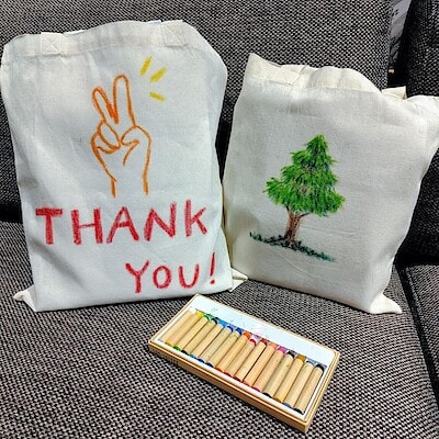 【コープさっぽろしずない】オリジナルのマイバッグをつくろう｜ワークショップ