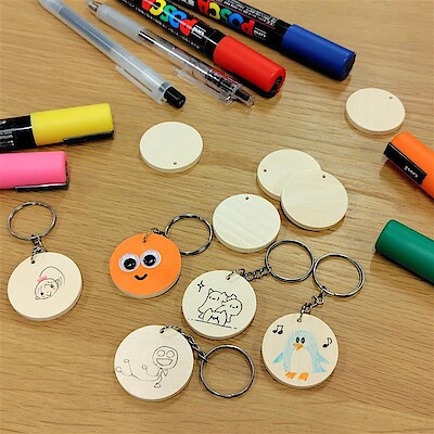 【コープさっぽろしずない】自分だけのキーホルダーをつくろう｜ワークショップ