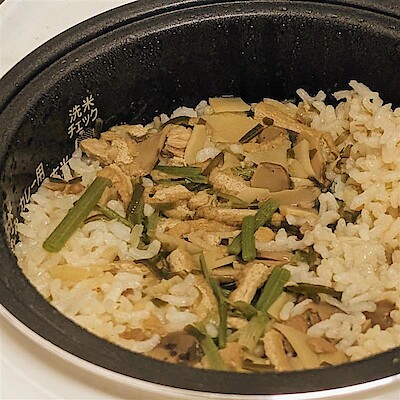 【コープさっぽろしずない】無印良品の秋味「松茸ごはん」の素｜新商品