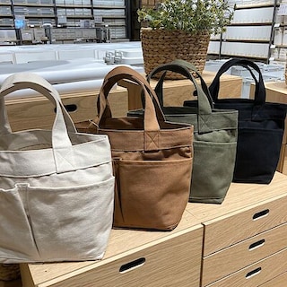 【前橋南】新商品|帆布　ミニトートバッグ