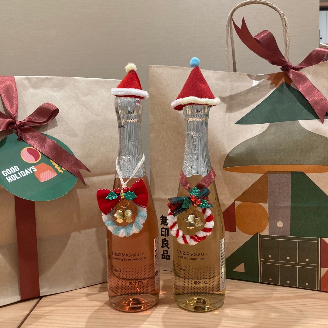 「クリスマスかざりを作ろう」のワークショップ