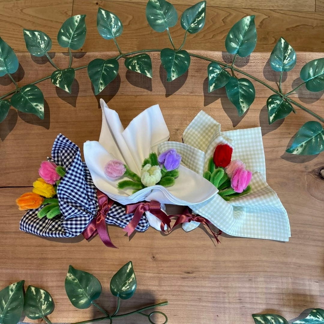 ハンカチブーケWS