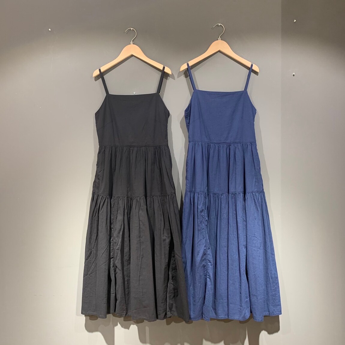 【岡山表町商店街】新商品！「強撚ボイル キャミソールワンピース」