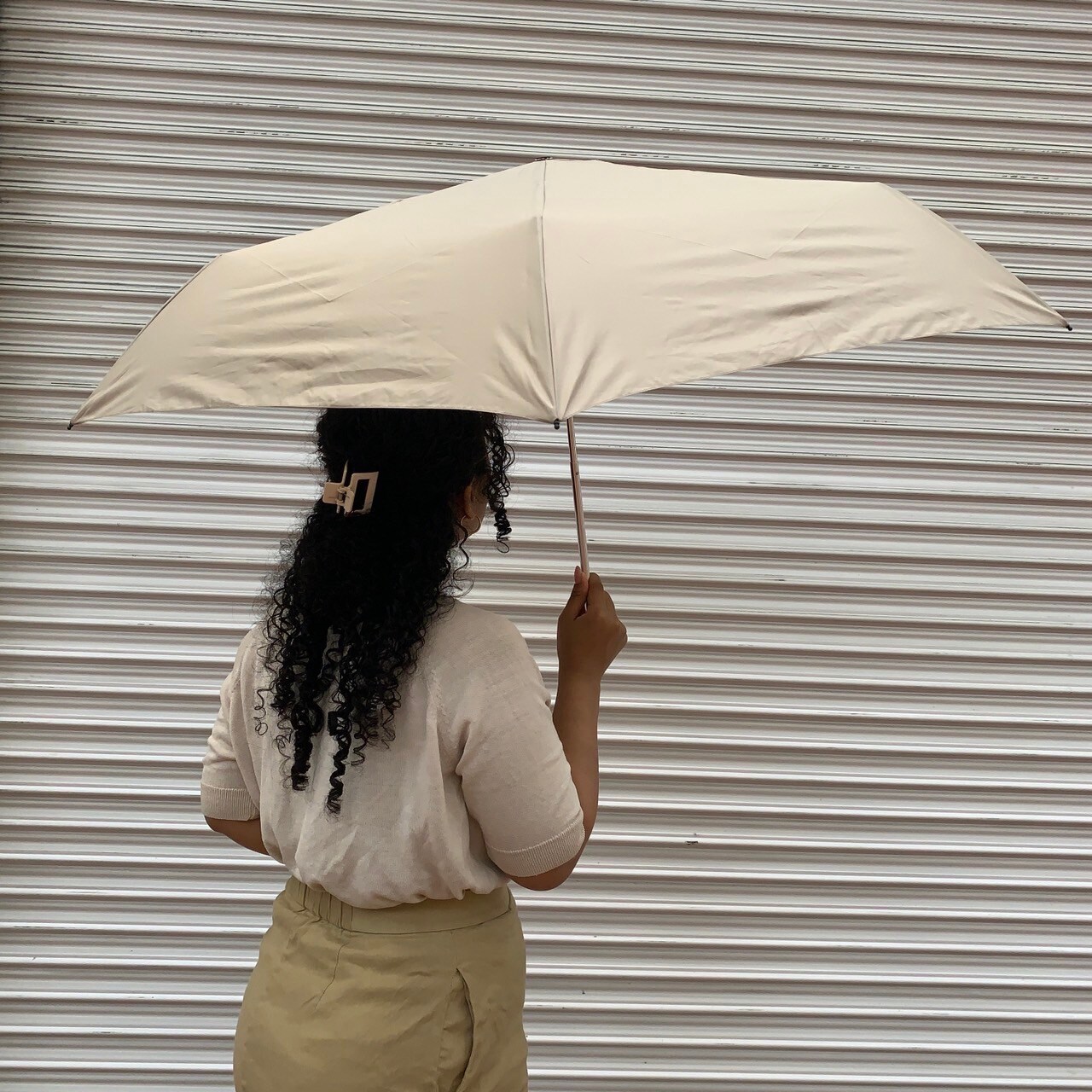 【岡山表町商店街】梅雨でも大活躍！「晴雨兼用　折りたたみ傘」