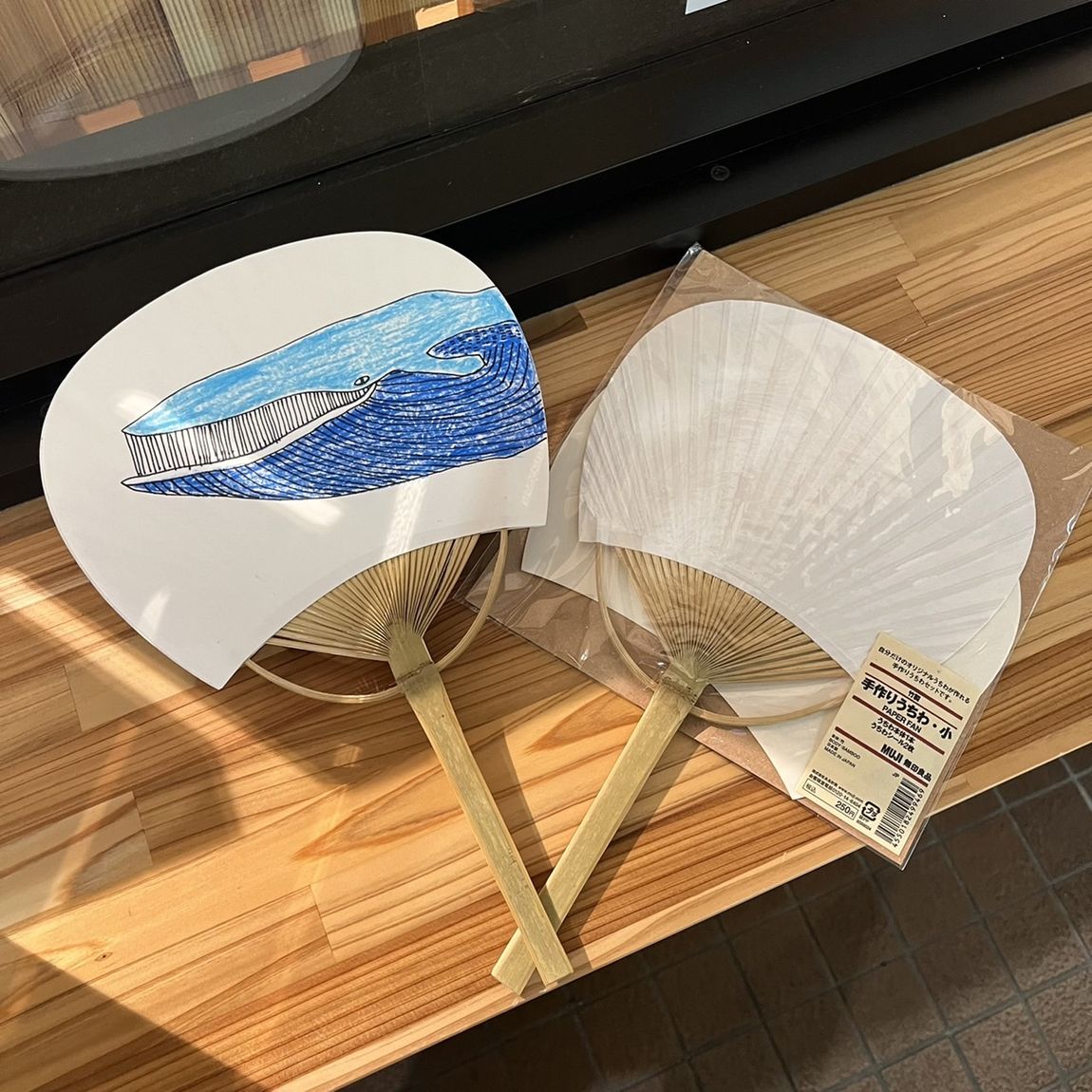 【岡山表町商店街】手作りうちわ