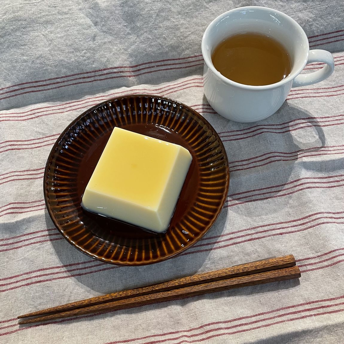【岡山表町商店街】たまご屋さんの玉子とうふ　たまちゃん