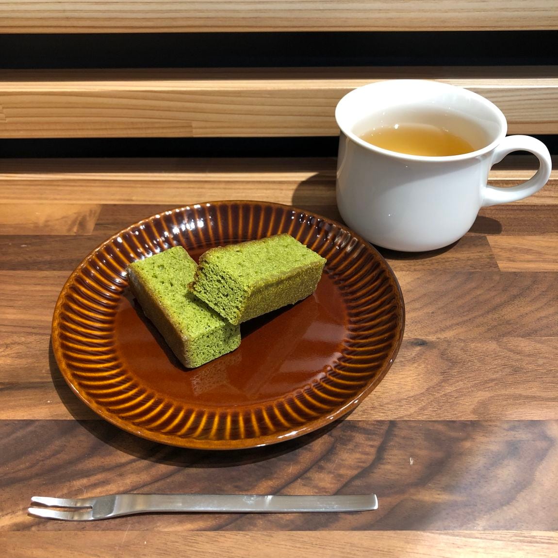 抹茶のガトーショコラ