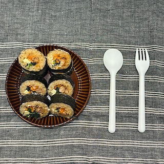 【岡山表町商店街】キンパ　チーズタッカルビ