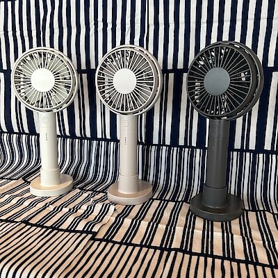 【ららぽーと堺】充電式ハンディーファンのご紹介