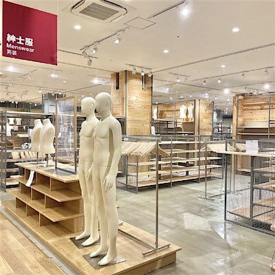 【ららぽーと堺】商品陳列前の様子