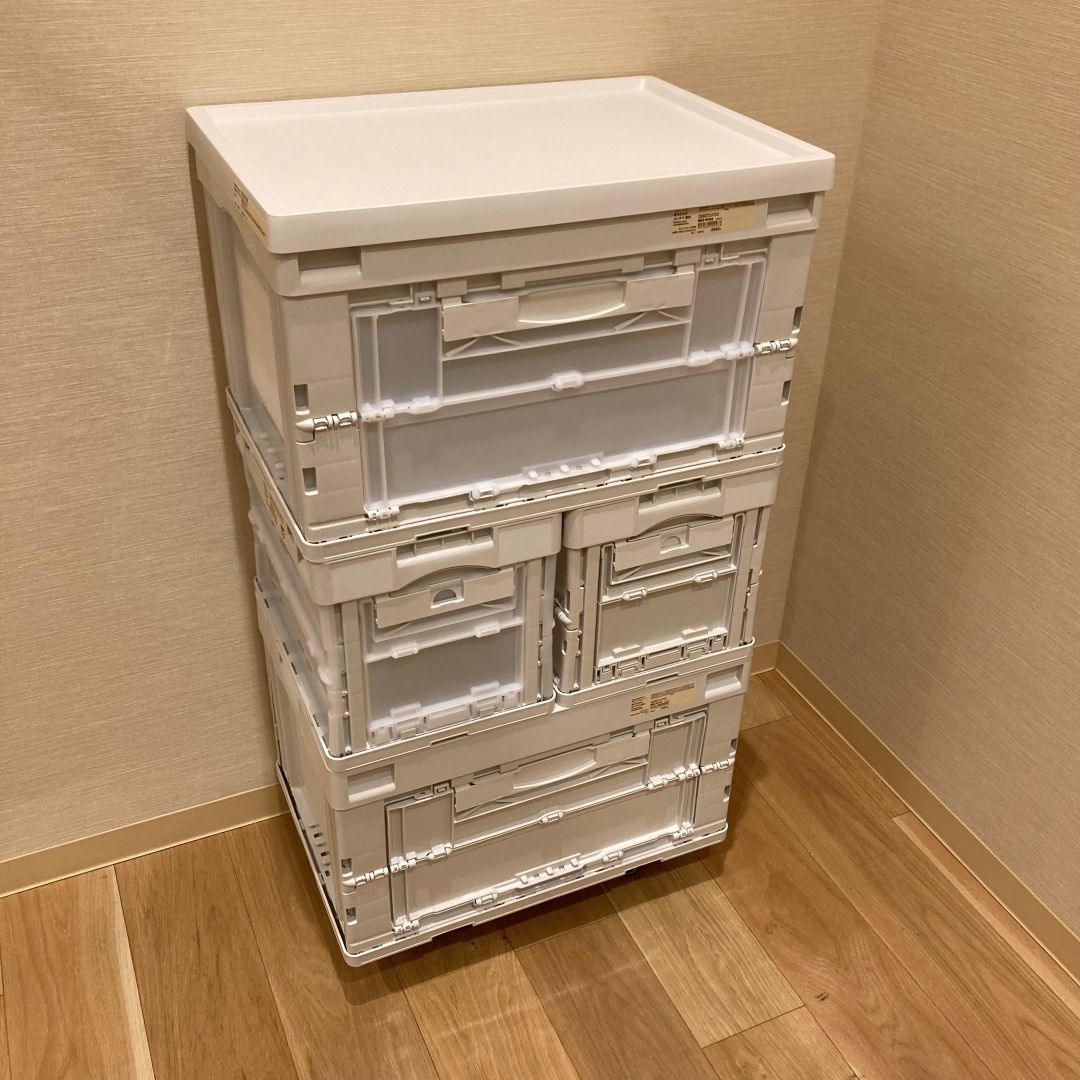 【ららぽーと堺】折りたたみコンテナのご紹介