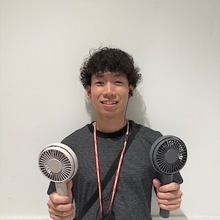 【津田沼ビート】良いね祭スタッフのおすすめ　|　角度が変えられる充電式ハンディファン