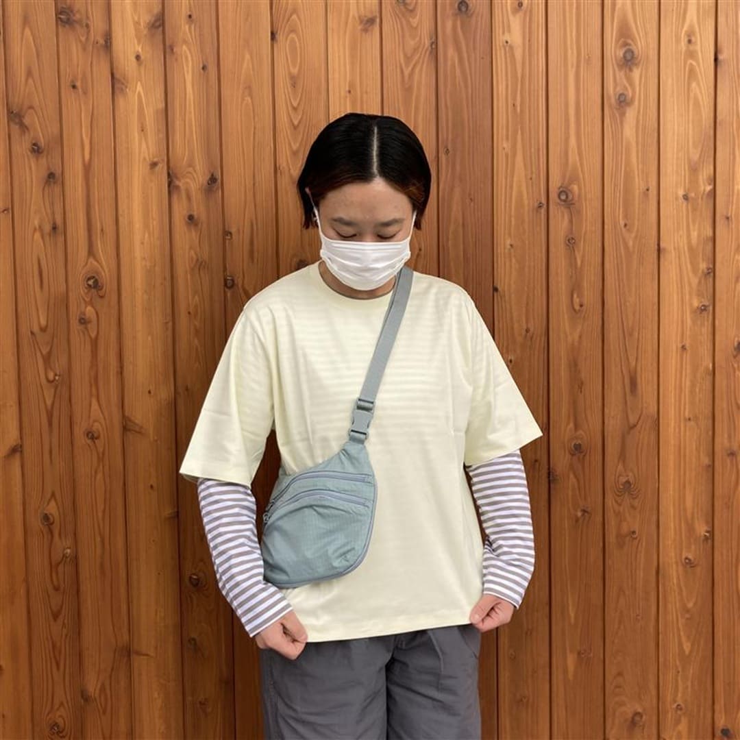 スタッフおすすめの涼感UVカット クルーネックワイド半袖Tシャツのご紹介