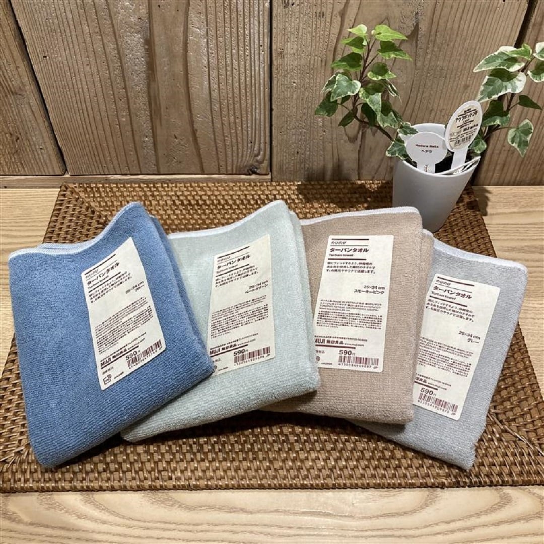 新商品ののびのびターバンタオルのご紹介