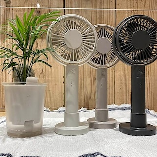 【ショッピングモールメルカ】角度が変えられる充電式ハンディファンのご紹介｜スタッフおすすめ