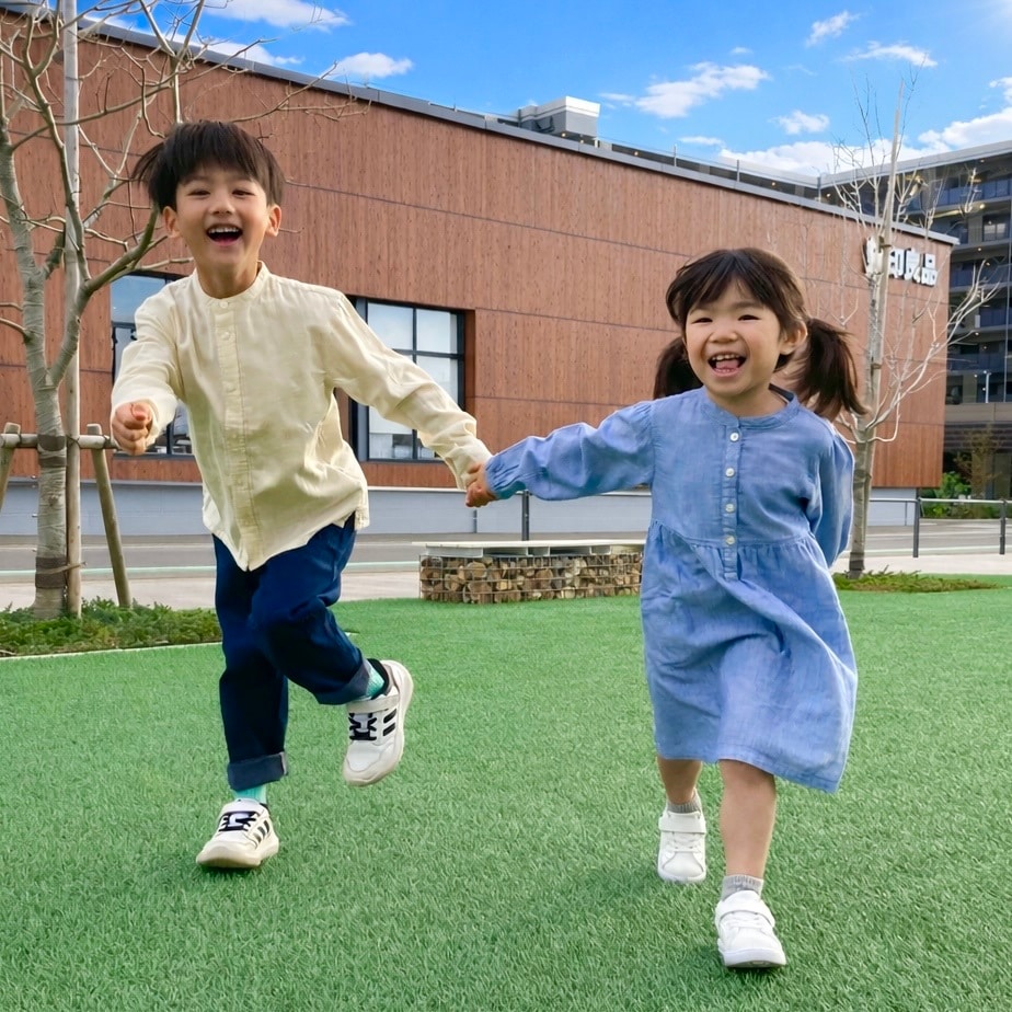 二重ガーゼ長袖ワンピース