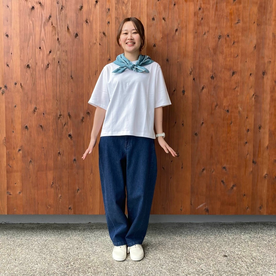 涼感UVカットクルーネックワイド半袖Ｔシャツ