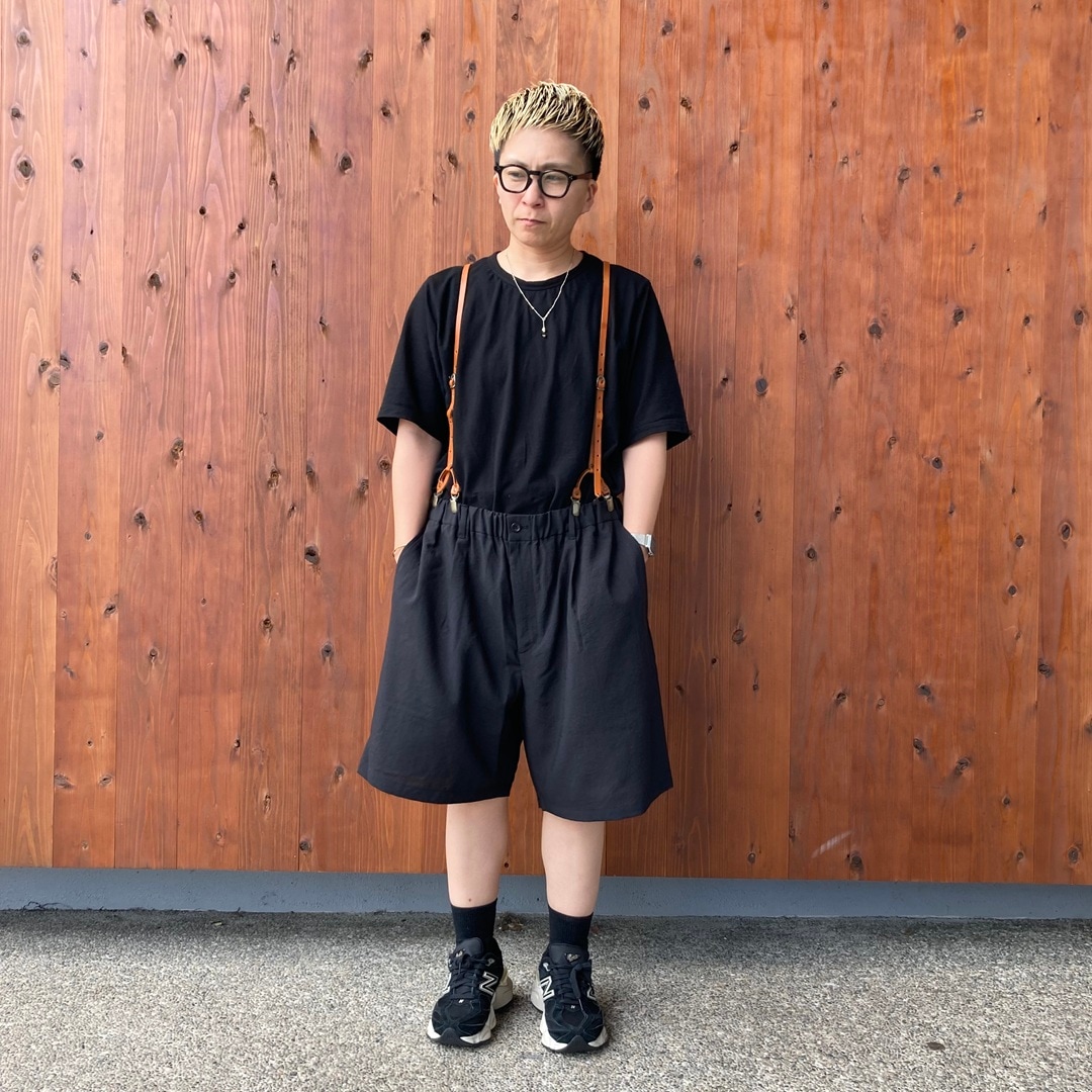 風を通すショートパンツ