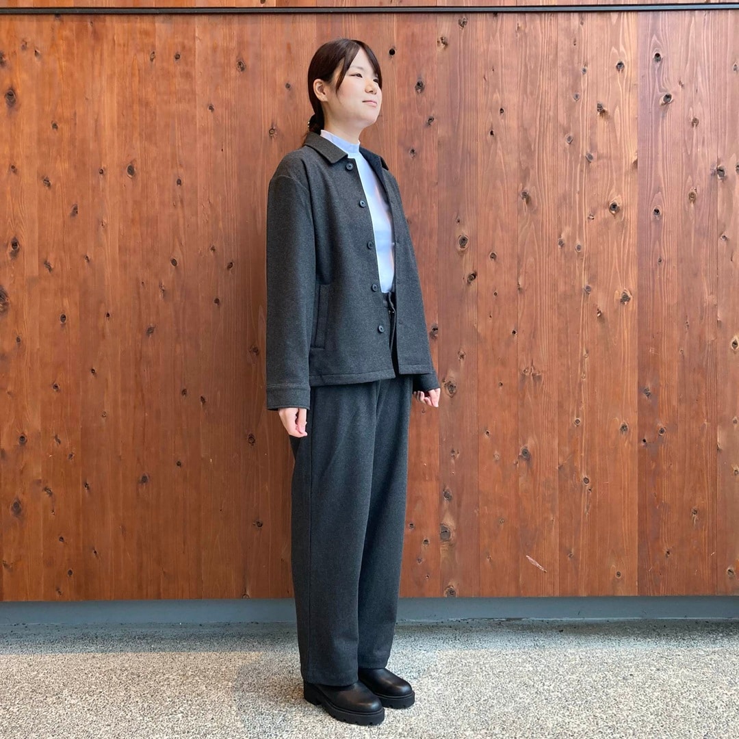 起毛ジャージーブルゾン