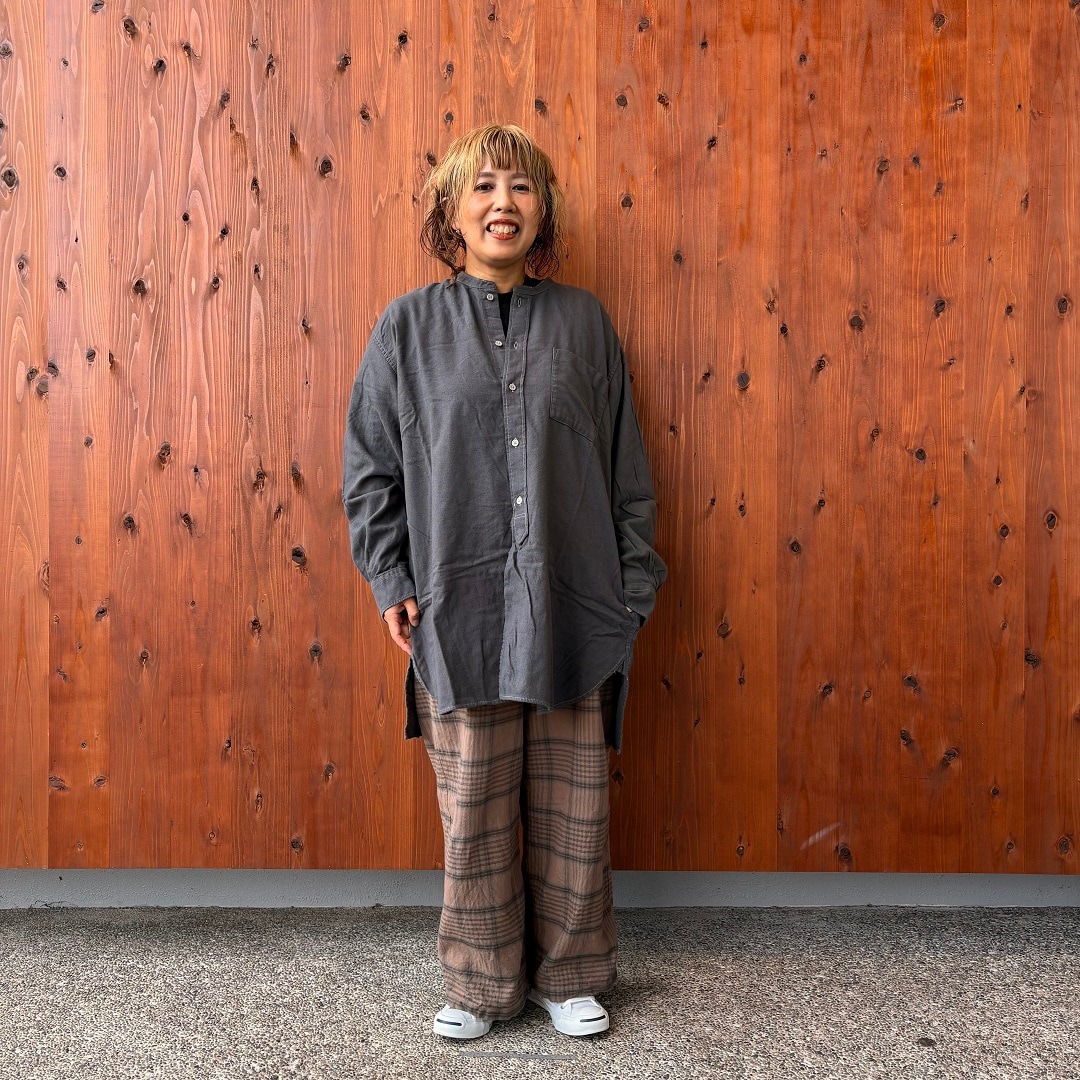 ReMUJI染めなおした服グレー