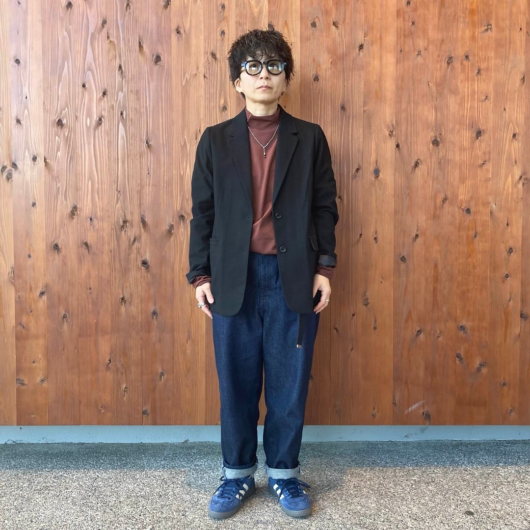 起毛ハイネック長袖Ｔシャツ