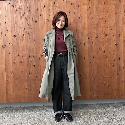 【新大村駅前】高身長の女性に着せてみました！　　　