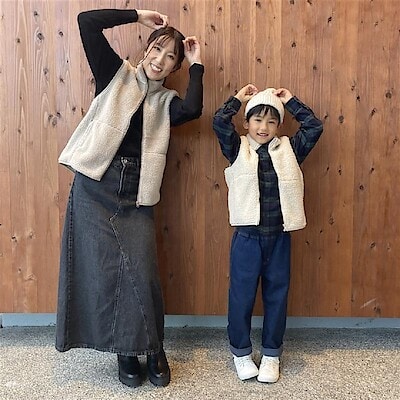 【新大村駅前】親子仲良しお揃いコーデ！