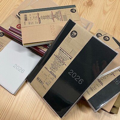 【サンリブBUONO萩原】12月はじまりのスケジュール帳、入荷しました！【ステーショナリー】