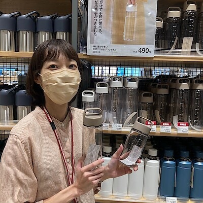 【サンリブBUONO萩原】大人気のドリンクボトルにNEWカラーが登場しました