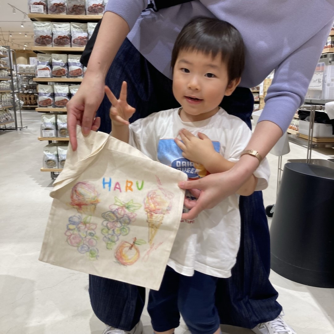 オリジナルトートバッグを作ろうワークショップレポート