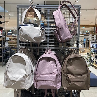 【無印良品アル・プラザ鶴見】特許技術を使ったリュックサックのご紹介｜スタッフのおすすめ