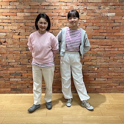 【アイ・モール三好】スタッフスナップ 身長（左）154cm （右）160cm