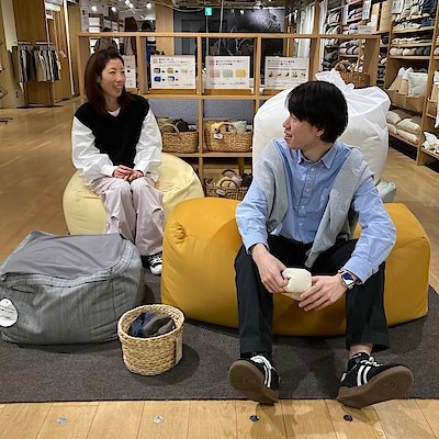 【アイ・モール三好】スタッフスナップ　身長（右）１７１cm（左）１５８cm