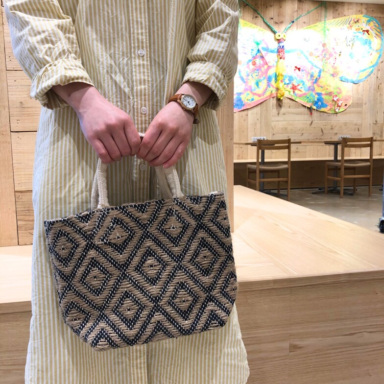 確認写真☆インド綿☆ミニトートバッグ☆送料込み 【公式通販】