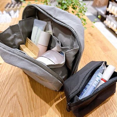 【コープさっぽろ岩見沢南】リンクルナイロンのシャカシャカポーチ