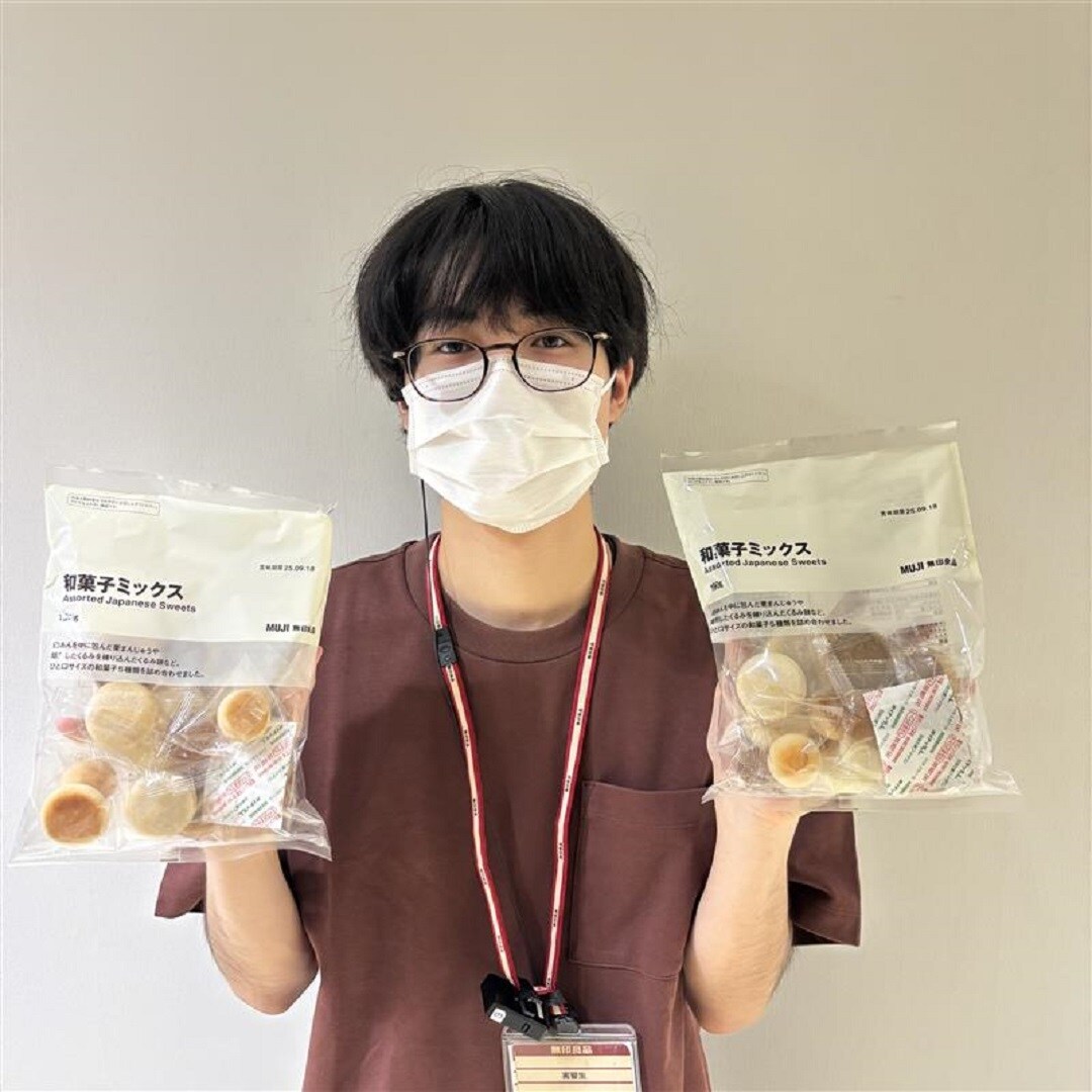 【リブ住吉】おやつにピッタリ、新商品の和菓子ミックス
