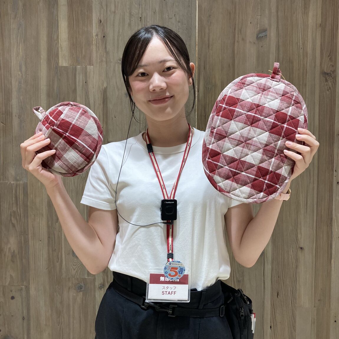 【リブ住吉】『インド綿 鍋敷きにもなる鍋つかみ』と『インド綿 鍋敷き オーバル型』が入荷しました！